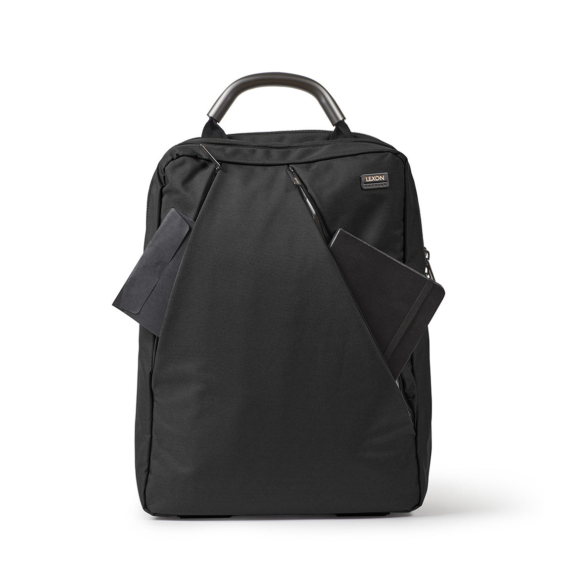 LEXON Premium + LN 2705 Double laptop backpack 15" sekk Sort