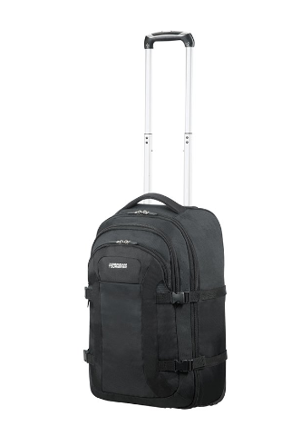 American Tourister. Road Quest, Lett Pc sekk med hjul Sort - EffektSRG